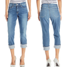 Wholesale Women′s Short Jeans Denim Cotton Pants